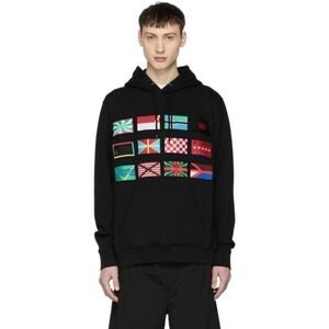 Marcelo Burlon Black Flag Oversized Hoodie